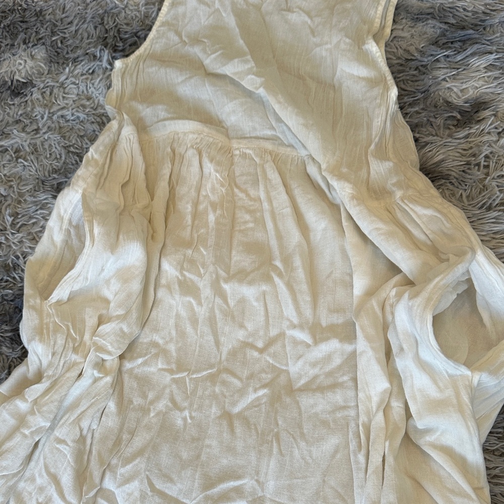 Wilfred Cream Maxi Dress - Picture 8 of 14